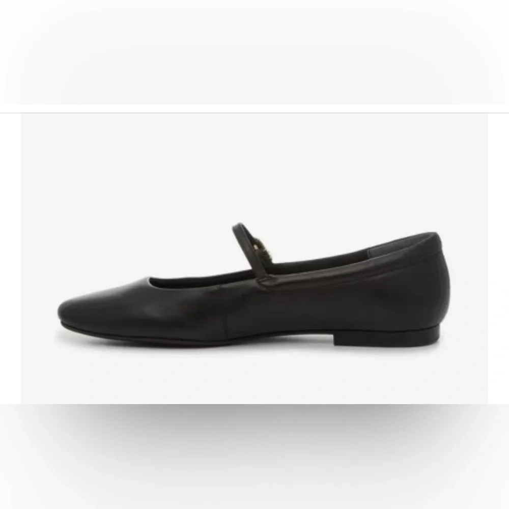 DOLCE VITA AILEEN MARY JANE FLATS IN BLACK 6.5 - Picture 4 of 9
